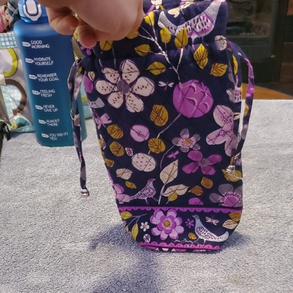 Vera Bradley Floral Nightingale Cheers To You Bag